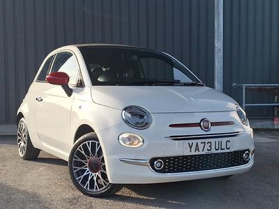 Used Fiat 500C Red 70 HP (51 kW) 2023 White Cabriolet