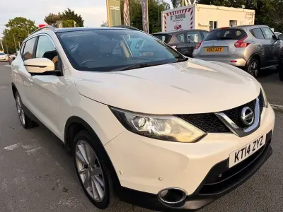 Used Nissan Qashqai Tekna 110 HP (80 kW) 2014 White SUV