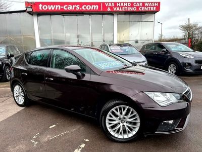 used Seat Leon TDI SE DYNAMIC TECHNOLOGY DSG 7 SPEED AUTO 41563 MILES SERVICE HISTORY 1 FO