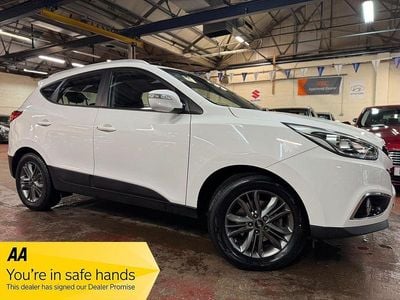 White Used 2014 Hyundai ix35 SE SUV | £5,989 (Fair price)
