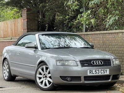 used Audi A4 Cabriolet 3.0L QUATTRO SPORT V6 2d AUTO 217 BHP Convertible