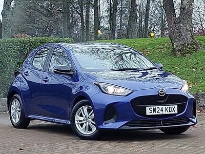 Blue Used 2024 Mazda 2 Center-Line Hatchback | £14,998 (Fair price)