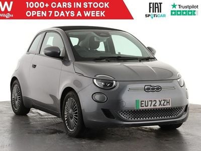 Used Fiat 500e Icon 86 kW (118 HP) 2022 Grey Cabriolet