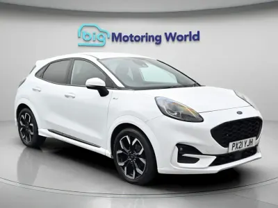 Used Ford Puma ST-Line X 125 HP (91 kW) 2021 White SUV