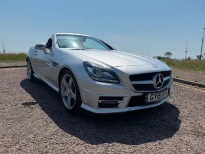 Used Mercedes SLK250 AMG 2015 Silver Cabriolet