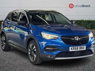 Used Vauxhall Grandland X Sport 2018 Blue SUV