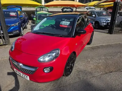 Used Vauxhall Adam Slam 70 HP (51 kW) 2016 Red Hatchback