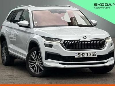 Begagnad Skoda Kodiaq LAURIN & KLEMENT 196 HK (144 kW) 2023 Vit SUV
