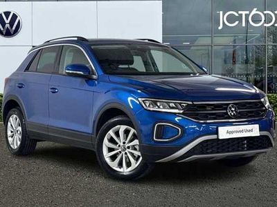 Blue Used 2025 VW T-Roc Match SUV | £21,415 (Good price)