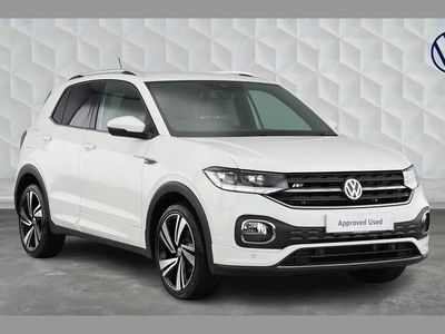 Used VW T-Cross R-line 115 HP (84 kW) 2020 Pure white SUV