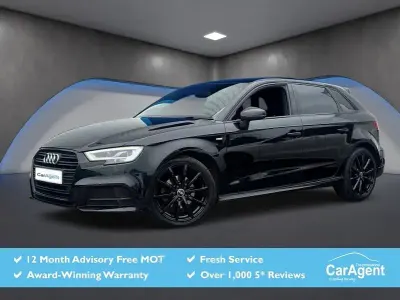 Used Audi A3 Sportback Black Edition 2019 Black Hatchback