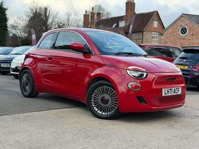 Used Fiat 500e Red 86 kW (118 HP) 2021 Red Hatchback
