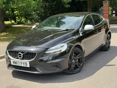 Used Volvo V40 R-Design Pro 2017 Black Hatchback