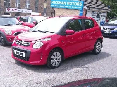 Used Citroën C1 Feel 68 HP (50 kW) 2017 Red Hatchback