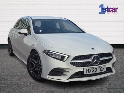 White Used 2020 Mercedes A180 Executive Hatchback | £16,389 (Fair price)