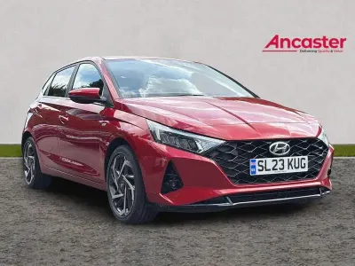 Used Hyundai i20 Premium 2023 Red Hatchback