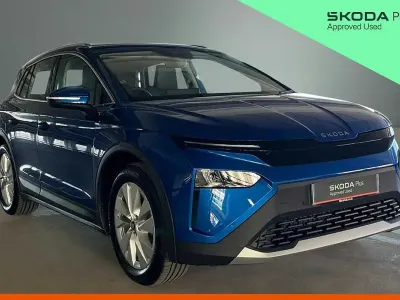 New Skoda Elroq SE L 210 kW (286 HP) 2026 Race blue metallic SUV