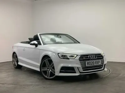 Used Audi A3 Cabriolet Sport 296 HP (217 kW) 2020 White Cabriolet