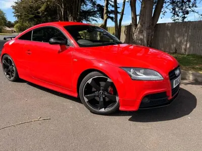 Used Audi TT Black Edition 211 HP (155 kW) 2013 Red Coupe