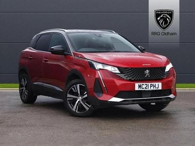 Red Used 2021 Peugeot 3008 GT SUV | £16,995 (Fair price)
