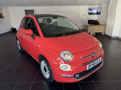 Used Fiat 500 Lounge 69 HP (50 kW) 2018 Pink Hatchback