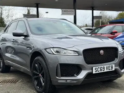 Used Jaguar F-Pace Chequered Flag 180 HP (132 kW) 2019 Grey SUV