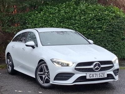 Used Mercedes CLA200 AMG Line Premium 163 HP (119 kW) 2022 White Estate