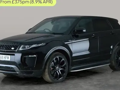 Used Land Rover Range Rover evoque HSE Dynamic 241 HP (177 kW) 2019 Black SUV