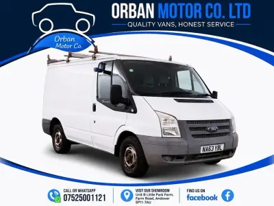 Used Ford Transit 100 HP (73 kW) 2013 White Van