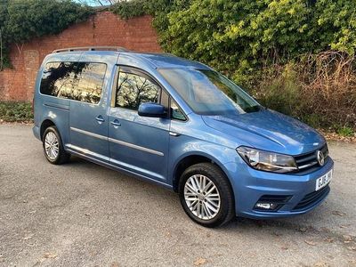 Blue Used 2018 VW Caddy Maxi Life Life MPV | £13,950 (Fair price)