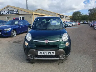 Used Fiat 500L Trekking 85 HP (62 kW) 2013 Green MPV