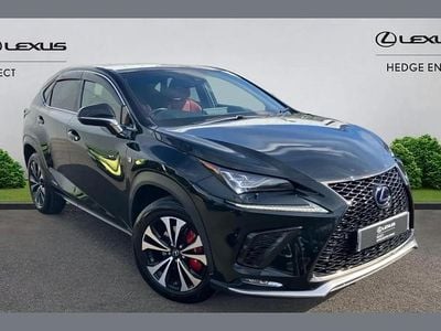 Used Lexus NX300h Sport Line 197 HP (144 kW) 2021 Graphite black SUV