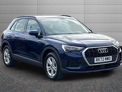 Used Audi Q3 Design 150 HP (110 kW) 2022 Navarra blue SUV