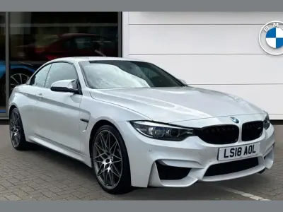 Used BMW M4 Cabriolet Competition Edition 444 HP (326 kW) 2018 White Cabriolet