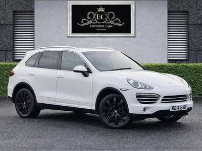 White Used 2014 Porsche Cayenne Platinum Edition SUV | £13,240 (Super price)