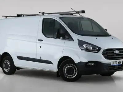 Used Ford Transit Custom S 105 HP (77 kW) 2020 White Van