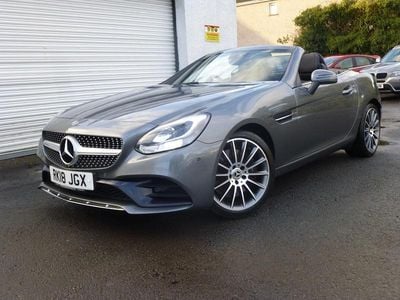 Used Mercedes SLC200 AMG line 181 HP (133 kW) 2018 Grey Cabriolet
