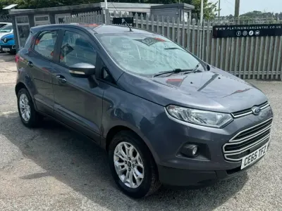 Used Ford Ecosport Zetec 125 HP (91 kW) 2015 Grey SUV