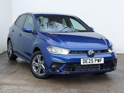 Blue Used 2025 VW Polo R-line Hatchback | £21,998 (Fair price)