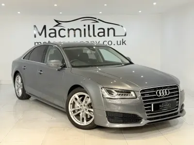 Used Audi A8 Sport 262 HP (192 kW) 2017 Grey Sedan