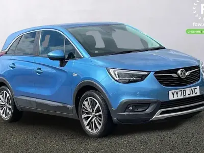 Used Vauxhall Crossland X Elite 83 HP (61 kW) 2020 Blue SUV