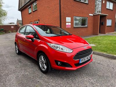 Used Ford Fiesta Zetec 2014 Red Hatchback