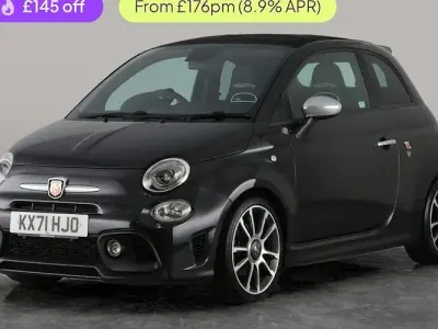 Used Abarth 595C Turismo 167 HP (122 kW) 2021 Black Cabriolet