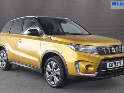 Used Suzuki Vitara SZ-T 129 HP (94 kW) 2021 Solar yellow / black contrast roof SUV
