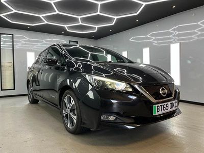 Used Nissan Leaf N-Connecta 2019 Black Hatchback