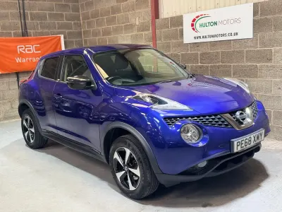 Used Nissan Juke 112 HP (82 kW) 2018 Blue SUV