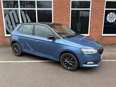 Used Skoda Fabia Colour Edition 95 HP (69 kW) 2020 Blue Hatchback