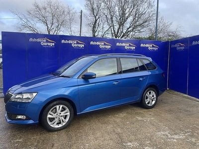 Used Skoda Fabia SE 110 HP (80 kW) 2019 Blue Estate