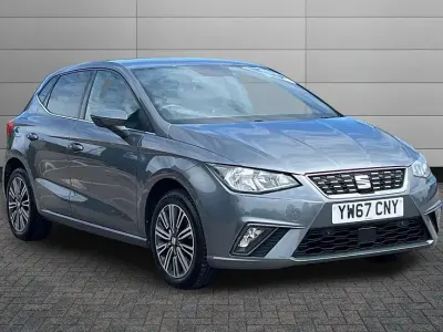 Used Seat Ibiza XCELLENCE 95 HP (69 kW) 2018 Monsoon grey Hatchback