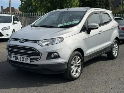 Used Ford Ecosport Zetec 95 HP (69 kW) 2015 Silver SUV